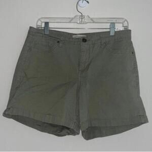 Vintage America Green Cargo Style Shorts